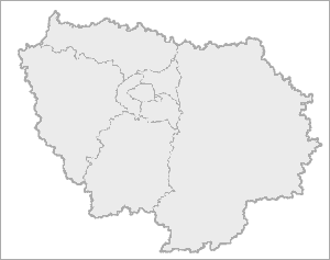 Carte des moquette d'île de France