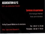 ASSOCIATION POUR LES SERVICES A DOMICILE (APS) 03300