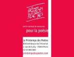 LE PRINTEMPS DES POETES Paris 04