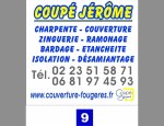 COUPE JEROME SARL CHARPENTE COUVERTURE DESAMIANTAGE Fougères