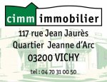 CIMM IMMOBILIER - 03200