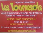 AGENCE IMMOBILIERE LES TOURNESOLS Frignicourt