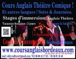 ENGLISH COM'EDDY THEATRE Bordeaux