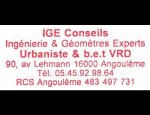 IGE-CONSEILS - GEOMETRES EXPERT Angoulême