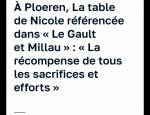 LA TABLE DE NICOLE Ploeren