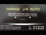 GARAGE J-H AUTO    SARL 84510