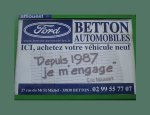 BETTON AUTOMOBILES AGENT FORD 35830