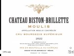 CHATEAU BISTON BRILLETTE 33480