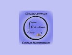 COURS MATHÉMATIQUES ANTHONY CORDIER La Garde