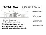 SNAC PLUS       KREMER & FILS 63430