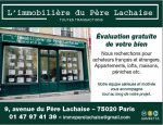 L'IMMOBILIERE DU PERE LACHAISE Paris 20