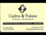 CADRES ET POESIES 19360
